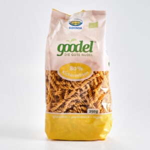 Spirelli kikerhernestest ja linaseemnetest 250g Govinda